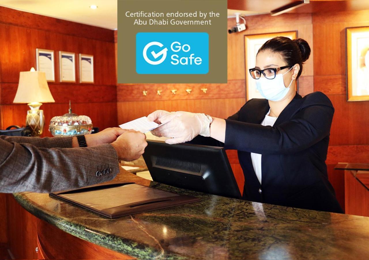 אבו דאבי Officers Club & Hotel מראה חיצוני תמונה Go Safe Certification